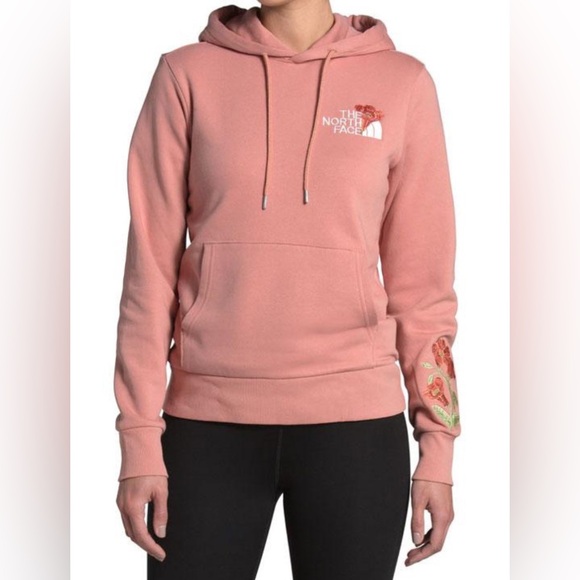 The North Face Tops - NWOT The North Face Women’s Embroidered Himalayan Bottle Source Pullover Hoodie